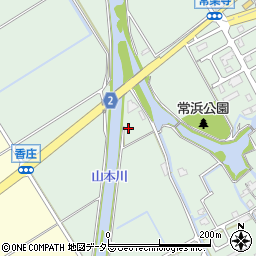 滋賀県近江八幡市安土町常楽寺2107周辺の地図