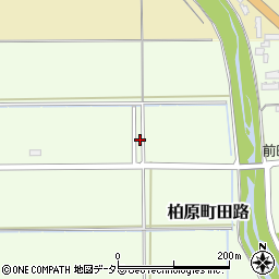 兵庫県丹波市柏原町田路264周辺の地図