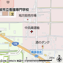 中兵庫運輸周辺の地図