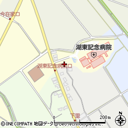 滋賀県東近江市平松町30周辺の地図