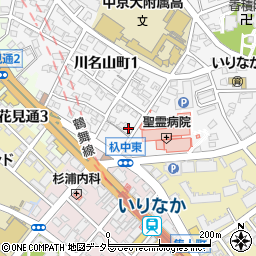 愛知県名古屋市昭和区川名山町172-1周辺の地図