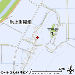 兵庫県丹波市氷上町稲畑324周辺の地図