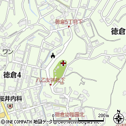 八乙女神社周辺の地図