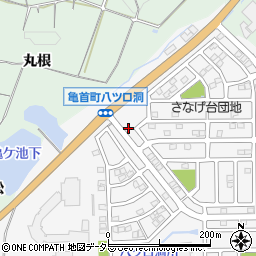 愛知県豊田市亀首町八ツ口洞162周辺の地図