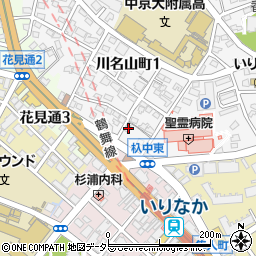 愛知県名古屋市昭和区川名山町173周辺の地図
