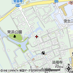 滋賀県近江八幡市安土町常楽寺732-1周辺の地図