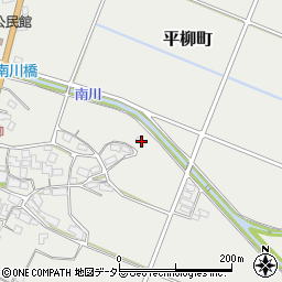滋賀県東近江市平柳町1127周辺の地図