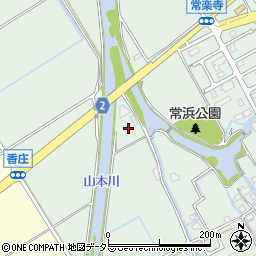 滋賀県近江八幡市安土町常楽寺2109周辺の地図