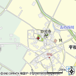 滋賀県東近江市平松町429周辺の地図