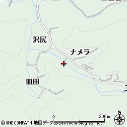 愛知県豊田市塩ノ沢町ナメラ40周辺の地図