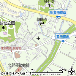 愛知県日進市岩崎町大塚101-2周辺の地図