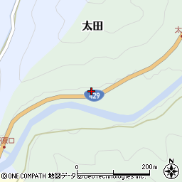 岡山県美作市太田91周辺の地図
