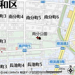 愛知県名古屋市昭和区長戸町5丁目14周辺の地図