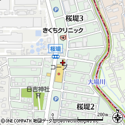 セブンイレブン長泉桜堤２丁目店周辺の地図