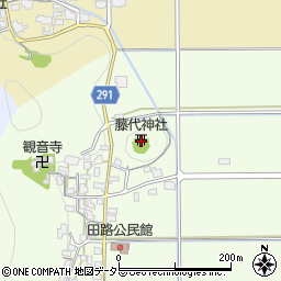 兵庫県丹波市柏原町田路12周辺の地図