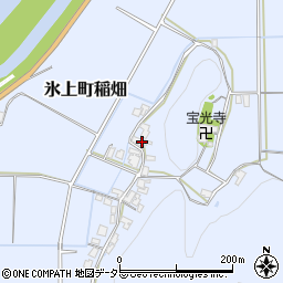 兵庫県丹波市氷上町稲畑325周辺の地図
