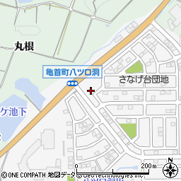 愛知県豊田市亀首町八ツ口洞161周辺の地図