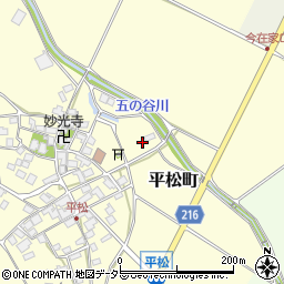 滋賀県東近江市平松町475周辺の地図