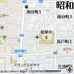 愛知県名古屋市昭和区長戸町1丁目5周辺の地図