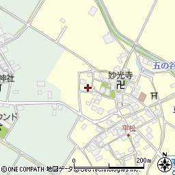 滋賀県東近江市平松町425周辺の地図