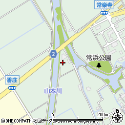 滋賀県近江八幡市安土町常楽寺2113周辺の地図
