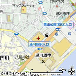 ノジマ湯河原店周辺の地図