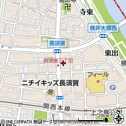 愛知県名古屋市中川区長須賀3丁目705周辺の地図