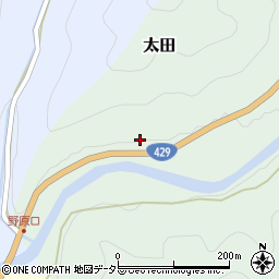 岡山県美作市太田52-1周辺の地図