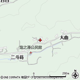 愛知県豊田市塩ノ沢町宮下周辺の地図