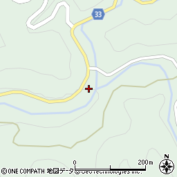 愛知県豊田市川面町滝脇周辺の地図