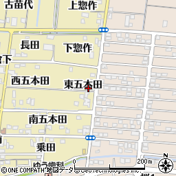 愛知県海部郡蟹江町須成東五本田2107周辺の地図