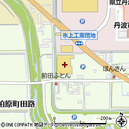 ジュンテンドー柏原店周辺の地図