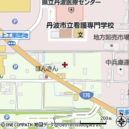 兵庫県丹波市柏原町田路49周辺の地図