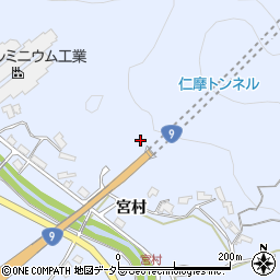 島根県大田市仁摩町大国宮村287周辺の地図