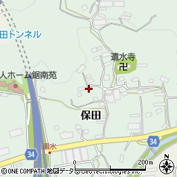 千葉県安房郡鋸南町保田1334周辺の地図