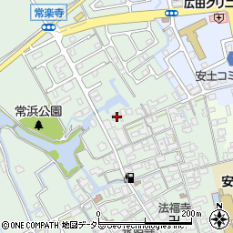滋賀県近江八幡市安土町常楽寺725周辺の地図