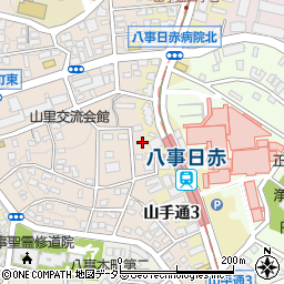 愛知県名古屋市昭和区山里町106周辺の地図