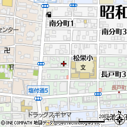 愛知県名古屋市昭和区長戸町1丁目6周辺の地図