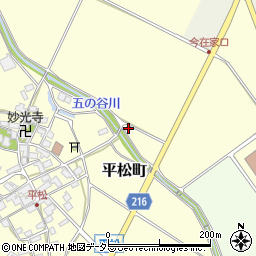 滋賀県東近江市平松町1198周辺の地図