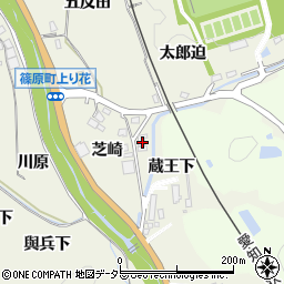 愛知県豊田市篠原町太郎迫1-1周辺の地図
