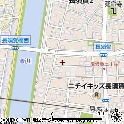 愛知県名古屋市中川区長須賀3丁目1314周辺の地図