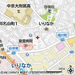 愛知県名古屋市昭和区川名山町128周辺の地図