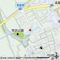 滋賀県近江八幡市安土町常楽寺1953-3周辺の地図