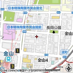 鳥開 総本店 FC金山店周辺の地図