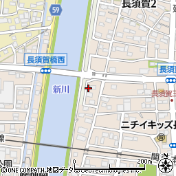 愛知県名古屋市中川区長須賀3丁目1413周辺の地図