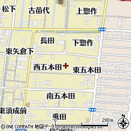 愛知県海部郡蟹江町須成東五本田2101周辺の地図