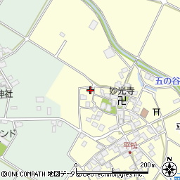 滋賀県東近江市平松町422周辺の地図