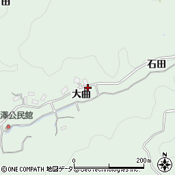 愛知県豊田市塩ノ沢町大曲26周辺の地図