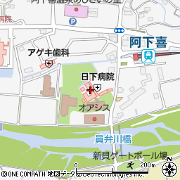 日下病院（大和会）周辺の地図