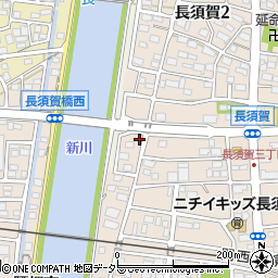 愛知県名古屋市中川区長須賀3丁目1401周辺の地図